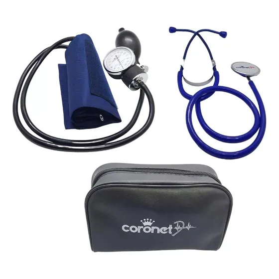 Tensiometro Manual Aneroide Con Estetoscopio Enfermería Kit