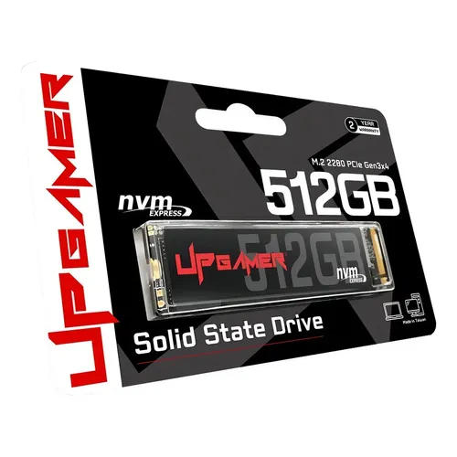 SSD Patriot 512GB M.2 NVMe PCIe Gen3x4 P300 2280 para Notebook e