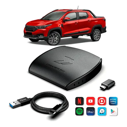 Carlinkit Tbox Negro Carplay Ai Box Android 12.0 Youtube Car 4+64