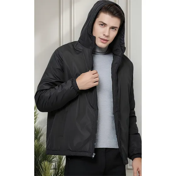 Abrigo Invierno Cálido E Impermeable Chamarra De Hombre