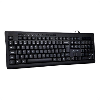 Teclado Com Fio Multimídia Fortrek Mkl-101 Preto Teclado Com Fio Multimídia Fortrek Mkl-101 Preto