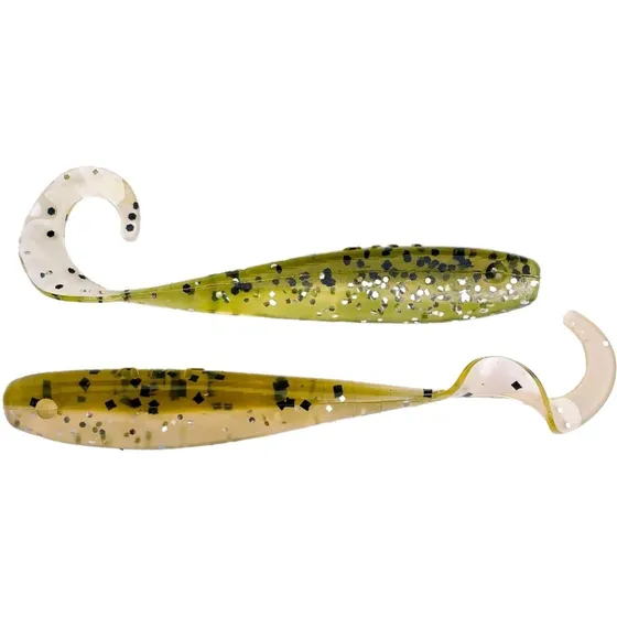 Señuelo Gomas Am Fishing 5.5 Pulgadas 6 Pack Para Pesca Color Baby Trout
