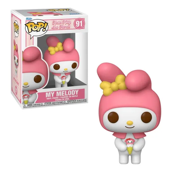Boneco Funko Pop! Sanrio Hello Kitty - My Melody Com Sorvete