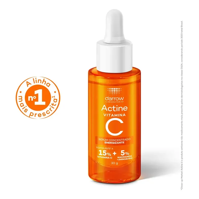 Sérum Concentrado Antioxidante Darrow Actine Controle de Oleosidade 30g