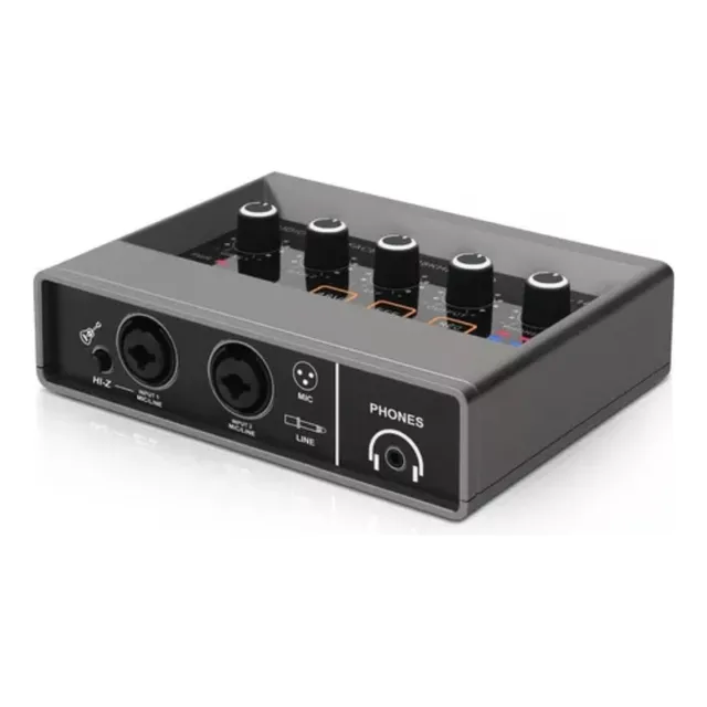 Interfaz De Audio Interface Para Grabacion Instrumento Usb