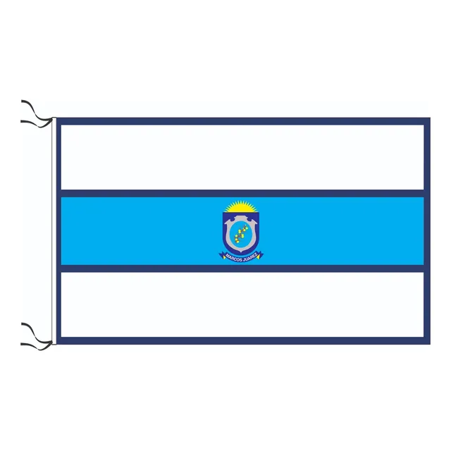 Bandera De Marcos Juarez Estampada De Flameo 150x90cm