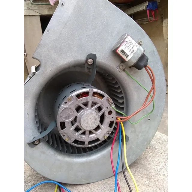Turbina+caracol+motor G.e 1/3 Hp / 110v De 3 Toneladas