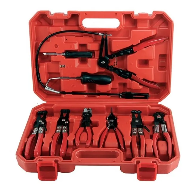 Alicate Para Abrazaderas Y Mangueras 9pc