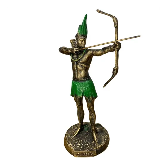 Imagem Orixá Oxossí Estatua