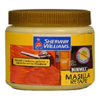 Masilla De Retape Alerce 250ml Minwax Sherwin Williams Masilla De Retape Alerce 250ml Minwax Sherwin Williams