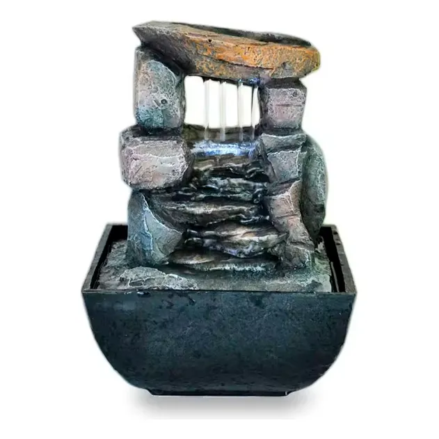 Fuente De Agua Escalera De Piedras - Que Regalo!