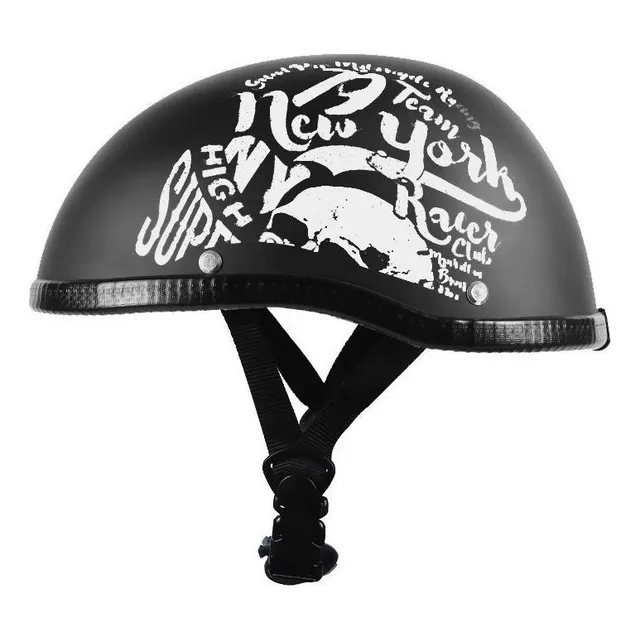 Casco Alemán Para Motocicleta,atv,cruiser,chopper,mediorock
