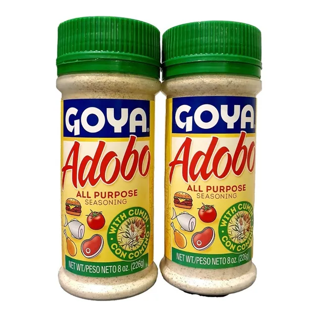 2 Pack Goya Adobo Sazonador Total Con Comino 226g