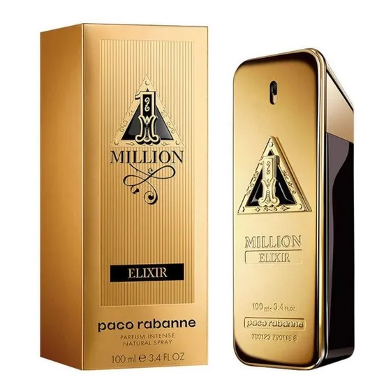 Paco Rabanne 1 Million Elixir Parfum Intense 100ml, volume unitário premium, 100 ml