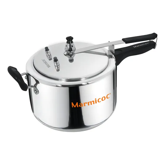 Olla A Presión Marmicoc Express Matic Fondo Termodifusor 6l Color Gris