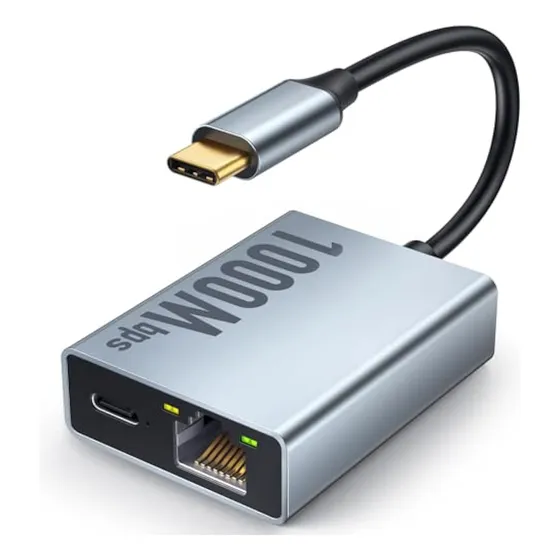 Electop Adaptador De Red Ethernet Gigabit Usb Tipo
