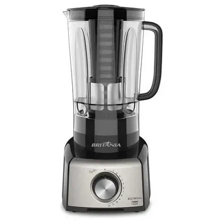 Liquidificador Blq1380p Pro Maxx 6 Inox 3l 1200w Britânia Cor Preto