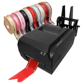 Impressora De Fita De Cetim De 1 Linha, 200 Dpi 25-108 Mm Impressora De Fita De Cetim De 1 Linha, 200 Dpi 25-108 Mm