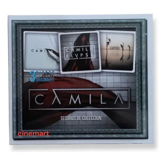 Camila Tesoros De Coleccion Box 3 Discos Cd