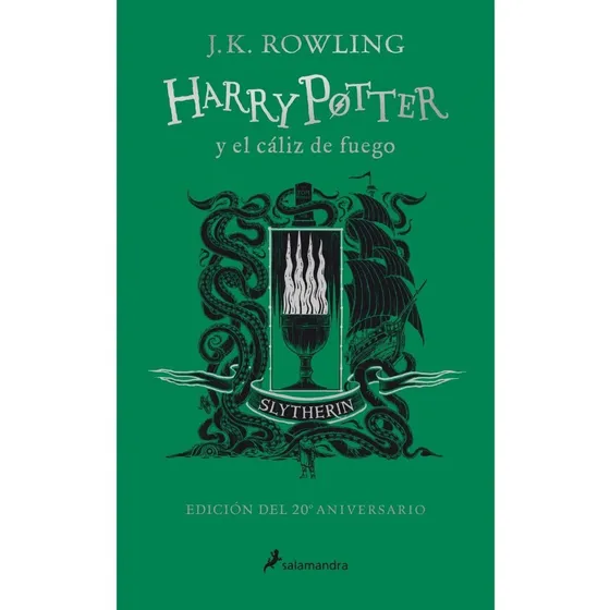 Harry Potter Y El Caliz Del Fuego 20 Aniversario Slytherin
