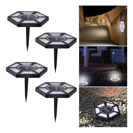 2 Nueva Luz Suelo Para Exterior 12 Led Fuente Induccion Al