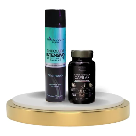 Kit Vitaminas E Shampoo Faz Cabelo Crescer Rápido E Forte
