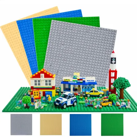 Base Montagem Blocos Peças Essenciais Para Construção