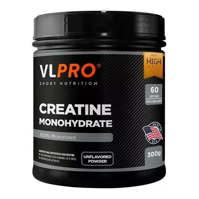 Creatine Monohydrate / 300g / Vitamin Life Sabor Sin sabor