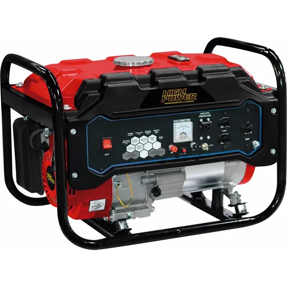 Generador Portatil 3000w 127v/220v 6.5hp High Power Gg-3000