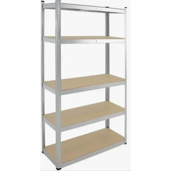 Estante Premium Estan 5 Niveles Color Gris Acabado Mate