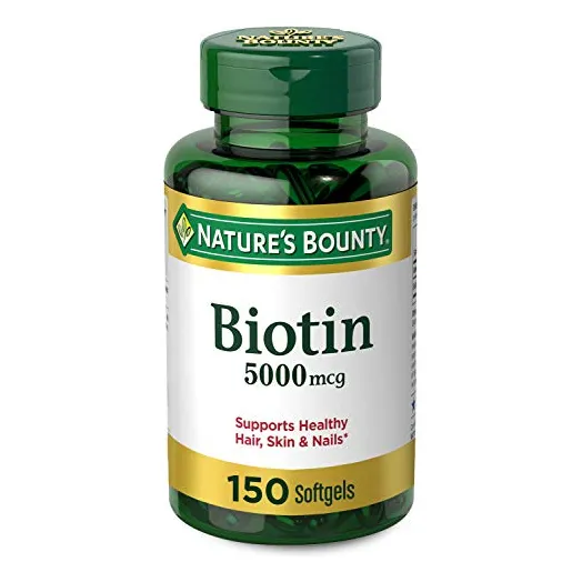 Suplemento Vitamínico Nature's Bounty Biotina 5000 Mcg 150 M