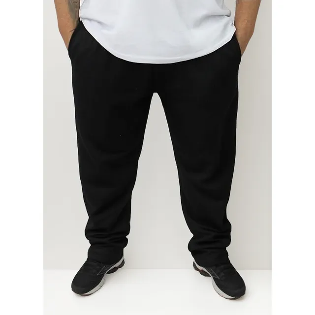 Calça Moletom Plus Size Masculina Basic Extra Grande G1 / G4