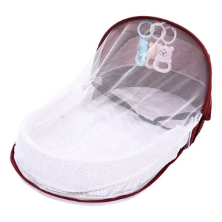 Cama De Viaje Para Bebé, Plegable, Tela Suave, Mosquitera Cama De Viaje Para Bebé, Plegable, Tela Suave, Mosquitera