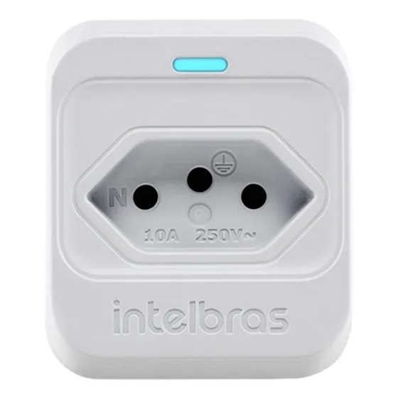 Tomada De Proteção Contra Surtos Elétricos Intelbras Eps 301 127/220V