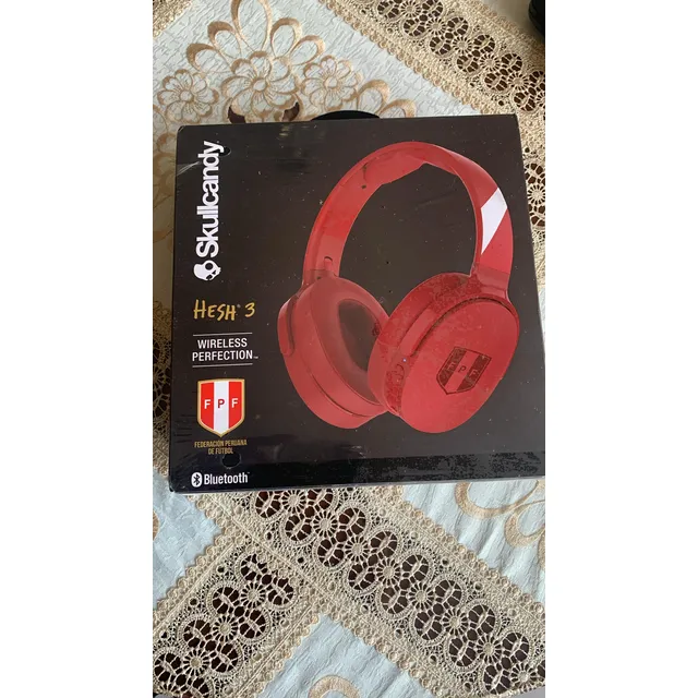Auriculares Skullcandy Nuevo Modelo Hesh 3 Vers. Blanquiroja Rojo