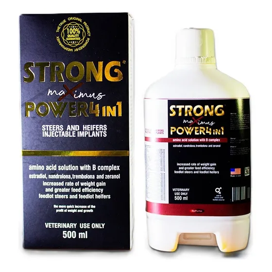 02 Und Strong Suplemento Quebra Balança 500ml Gado Forte