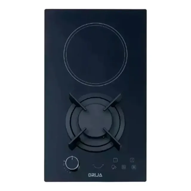 Estufa Drija Vitroceramica Dual (gas Y Electrica) Negro