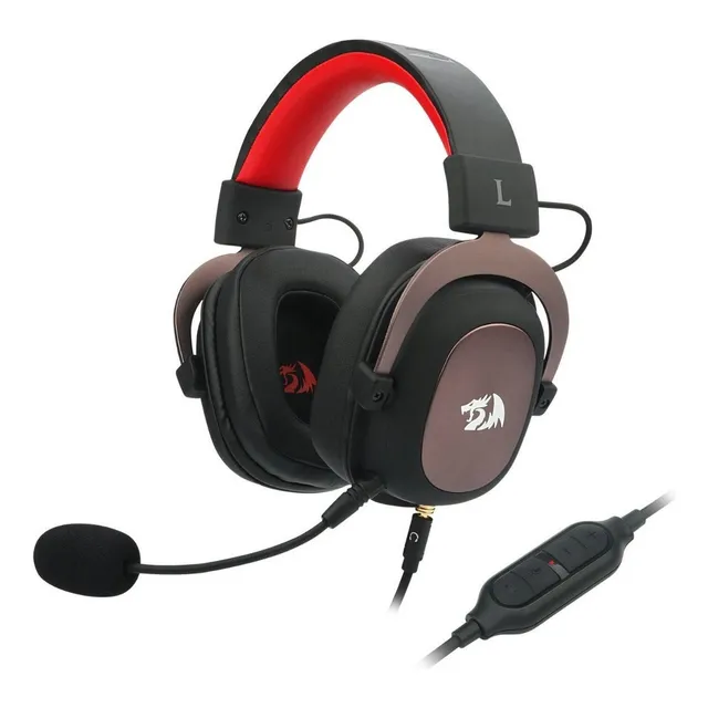 Auriculares gamer Redragon Gamer Zeus 2 H510 negro