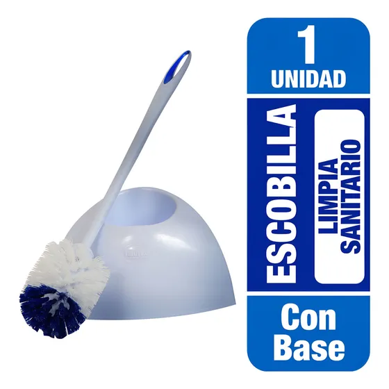Escobilla Limpia Sanitario Con Base De Esquina Virutex