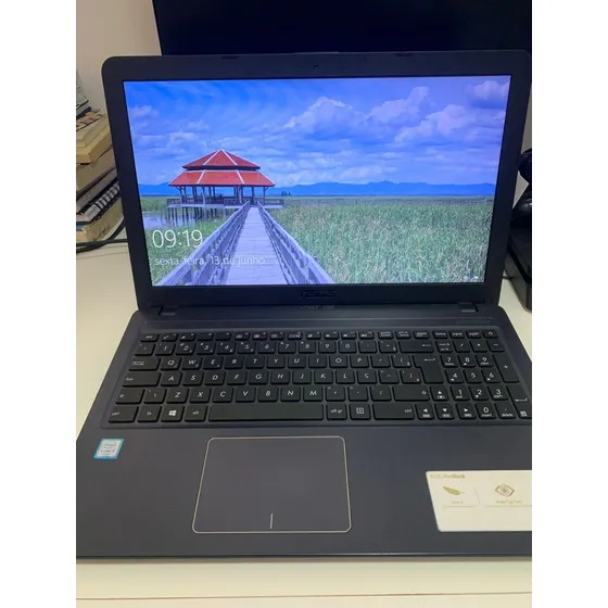 Notebook Asus Vivobook I3-6° Geração Ram 8gb Ssd 128gb