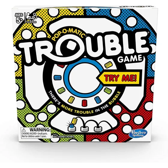 Juego De Mesa Trouble Original Hasbro Similar Ludo / Parchis