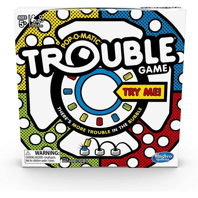 Juego De Mesa Trouble Original Hasbro Similar Ludo / Parchis