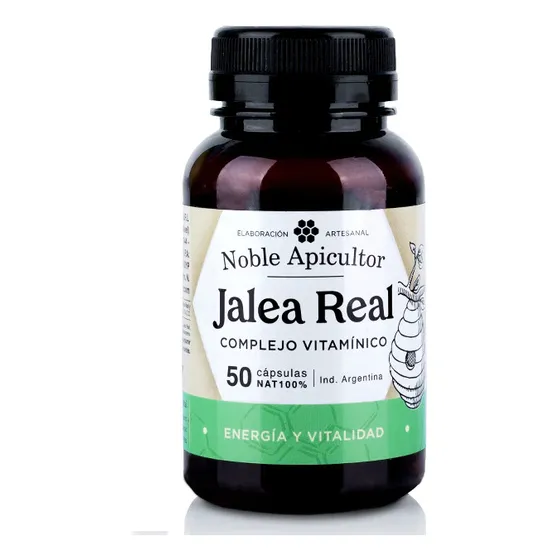 Natier Jalea Real Cápsulas 50c Suplemento Vegano