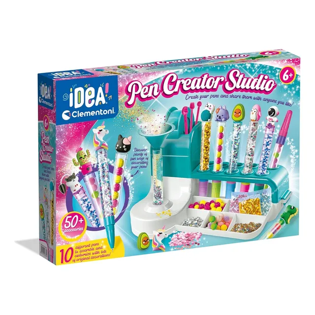 Juego Creativo Fabrica Y Decora Tus Propios Bolígrafo Niños
