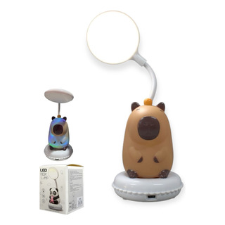Lampara De Mesa Recargable Led Capibara Lampara De Mesa Recargable Led Capibara