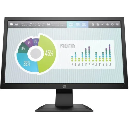 Monitor HP con pantalla de 19" 60Hz 220V y resolución HD