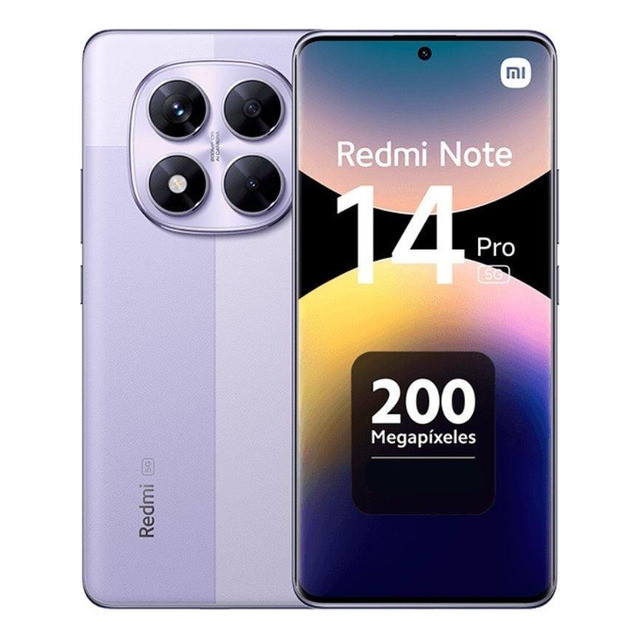 Câmera Xiaomi Redmi Note 14 Pro 5g 256 Gb Dual Sim 8 Gb Ram 200mp Cor Violeta Câmera Xiaomi Redmi Note 14 Pro 5g 256 Gb Dual Sim 8 Gb Ram 200mp Cor Violeta