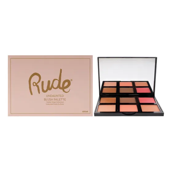 Paleta De Coloretes Rude Undaunted Para Mujer 18,9 Ml