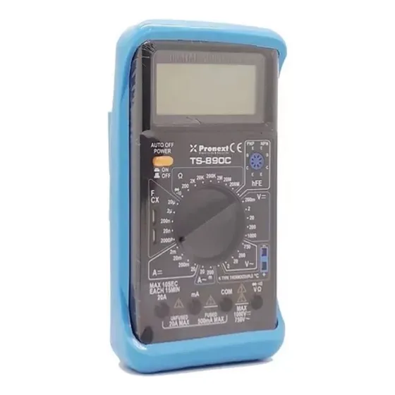 Tester Digital Ts-890c Capacimetro/temperatura Pronext
