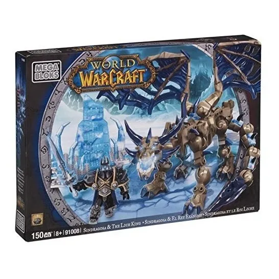 Mega Bloks World Of Warcraft Sindragosa & The Lich King